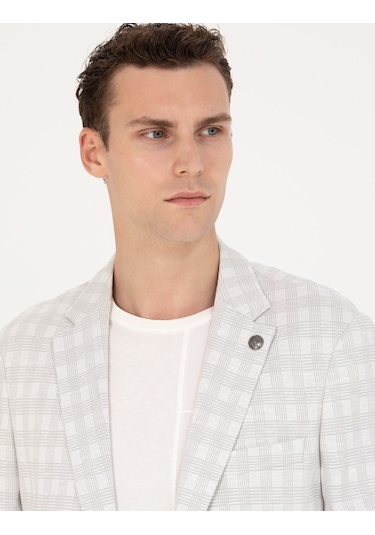 Pierre Cardin Erkek Açık Gri Ceket 50267015-vr001 Açık Gri