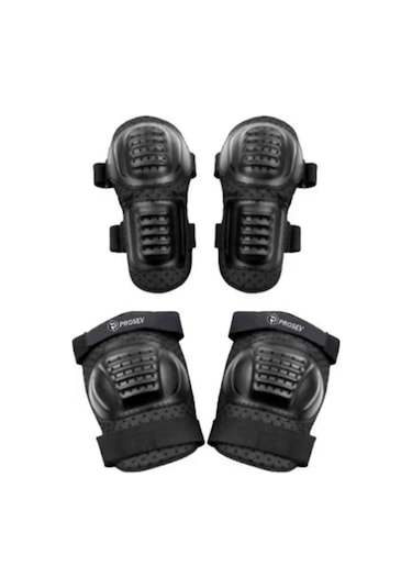Prosev Koruyucu Motosiklet Hava Alan Dirseklik Ve Dizlik Siyah
