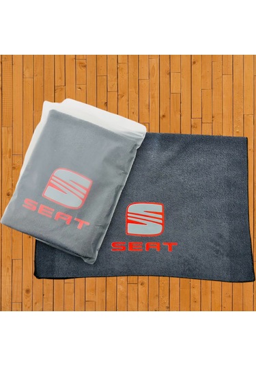 Mikrofiber Oto Kurulama Yıkama Havlusu 50x70 Araba Logolu Bez 18