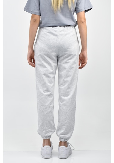 Cep Detaylı Jogger Eşofman Altı - Gri Gri