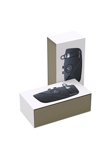 Cbtx Sp16 2'si 1 Arada Taşınabilir Güneşlik Eller Serbest Bluetooth Hoparlör Akıllı Titreşim Güç Açık Kablosuz Araç Kiti