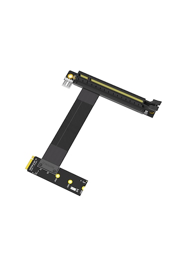 Xurunkeji M.2 Ngff Anahtar M - Pcı-e 16x Grafik Kartı Yükseltici Adaptör Kartı, Nvme - Pcı-express 16x Uzatma Kablosu Sağ Yön