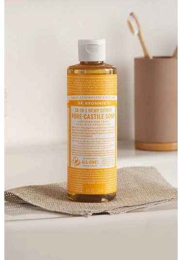 Dr.bronner's Çok Amaçlı Sıvı Sabun Narenciye Kokulu 237ml