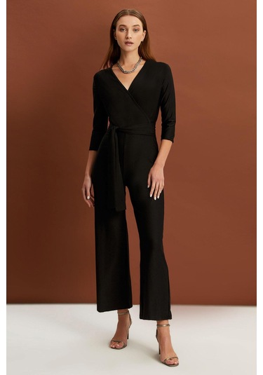 Alexandergardı Kruvaze Yaka Tulum B22-438a 001