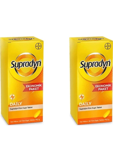 Supradyn Daily 2 x 60 Tablet