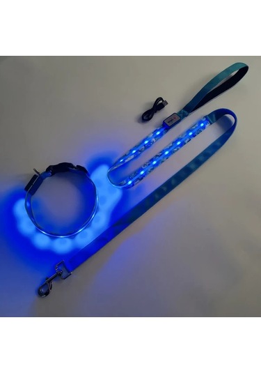 Willowhaven Yomisgo 2 Adet Usb Şarjlı Ipx7 Led Işıklı Nefes Kesici Siyah Tasma Ve Tasma Seti Diğer