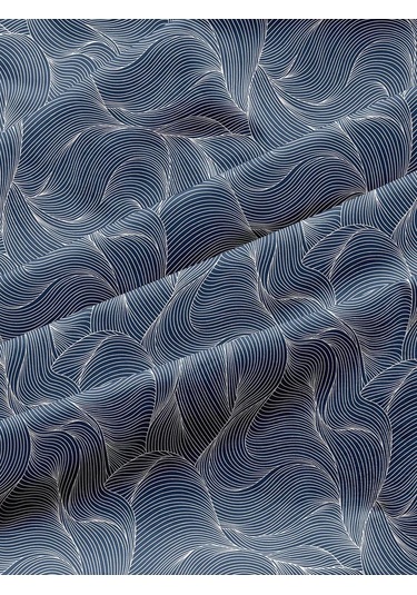 Mia Cara 70x70 Pamuklu Perkal Yastık Kılıfları 221799168 Mavi