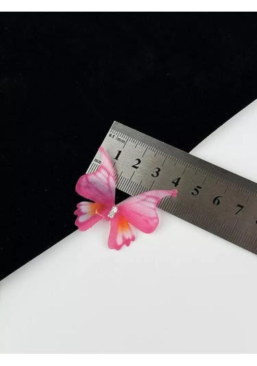 Slubov'u Giysi Dekoru İçin Kelebekler 5 Adet, 4x3,8 Cm 221666349
