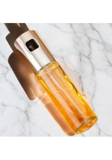 Sprey Cam Şişe Yağdanlık 100 Ml Sirke Yağ Limon Suyu Püskürtücü