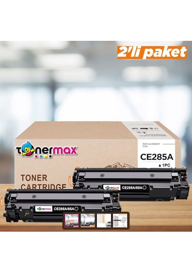Hp 85A / CE285A Uyumlu Toner 2'li Paket