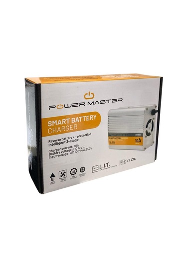 Powermaster Ma-1210 12volt 10amper Akıllı Hızlı Akü Şarj Cihazı