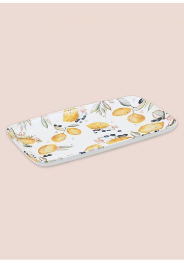 The Mia Limoncello Dikdörtgen Servis 35x16 Cm Lmn021 Çok Renkli