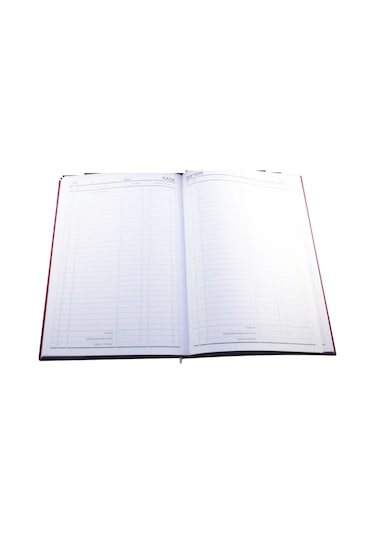 Özkan 17X24 Kasa Defteri 368 Yaprak Kahverengi
