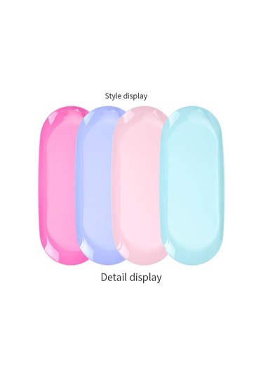 Paslanmaz Çelik Takı Tepsisi Masaüstü Saklama Tabağı Kozmetik Takı Tabağı Metal Tepsi Pembe