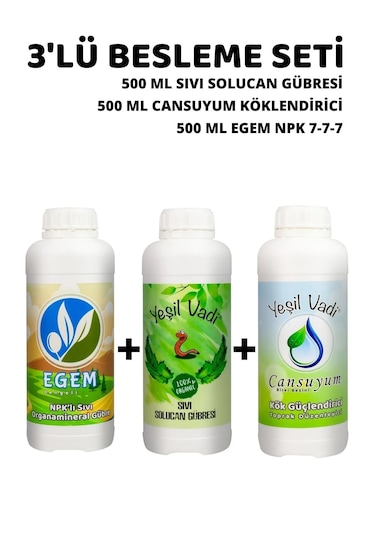 3lü Besleme Paketi 500 ML