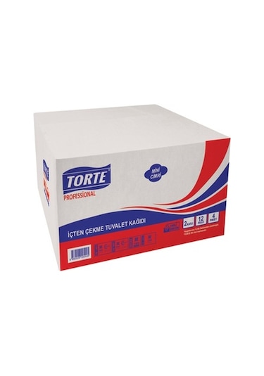 Torte Cimri İçten Çekmeli Küçük Tuvalet Kağıdı 12 Rulo 4 KG