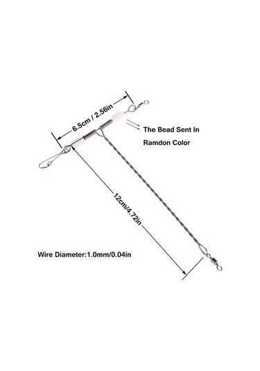 1 Adet T-sharp Balıkçılık Fırdöndüleri - Tuzlu Su Balıkçılığı İçin 3 Yollu T-dönüş Hattı Konnektörleri