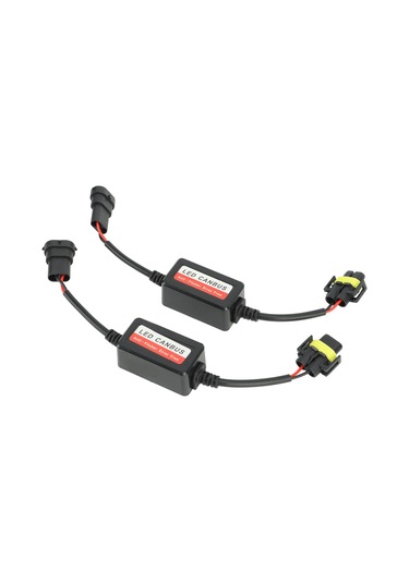 Reedark 2 Adet 12v H8/h9/h11 Led Far/fonksiyon Lambası Decoder - Canbus Hatası, Titreme Sorununu Çözürür, Plug & Play