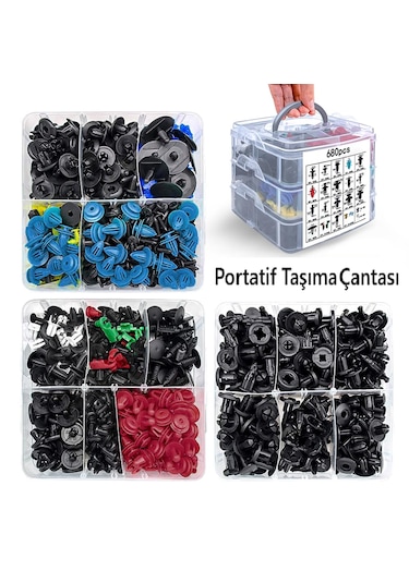 680 Parça Sökme Perçinleme Onarım Bağlantı Modifiye Aksesuarları