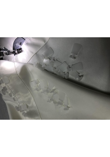 Saten Güneşlik Perde Gramajlı Dökümlü 270 E Kadar Ayarlanabilir Çok Renkli