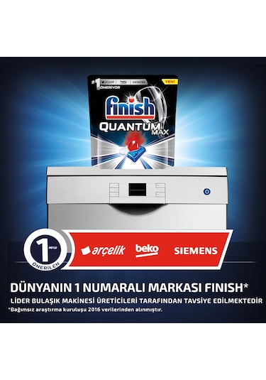 Finish Quantum Max Bulaşık Makinesi Deterjanı 4 x 85 Tablet