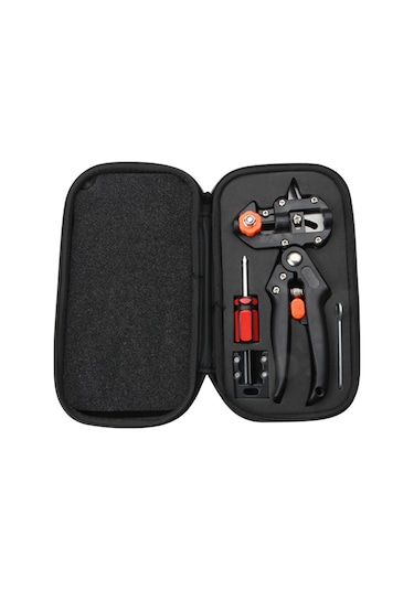 Qingmipy "profesyonel Aşı Makası Ve Budama Seti - Değiştirilebilir Bıçaklı 2'si 1 Arada Bahçe Aleti"