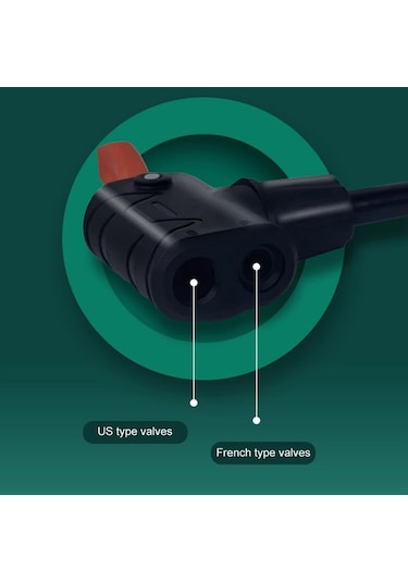 Sones M&g Ast09327 Alüminyum Basketbol Pompası Taşınabilir Evrensel Şişirme Aleti Siyah