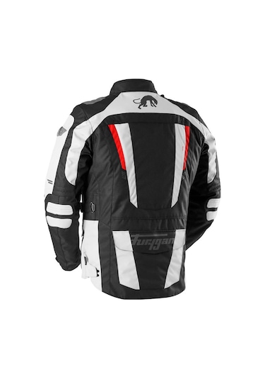 Furygan Apalaches Evo 4 Mevsim Motosiklet Montu Siyah Kırmızı