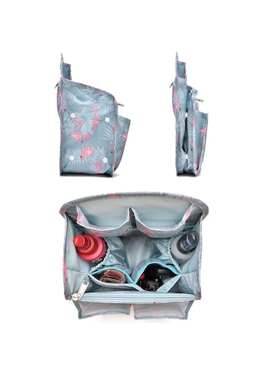 Sones Okul Çantası Ayırma Düzenleyici Saklama Çantası Bilgisayar Sırt Çantası Astar Çantası, Renk: Büyük Siyah Diğer