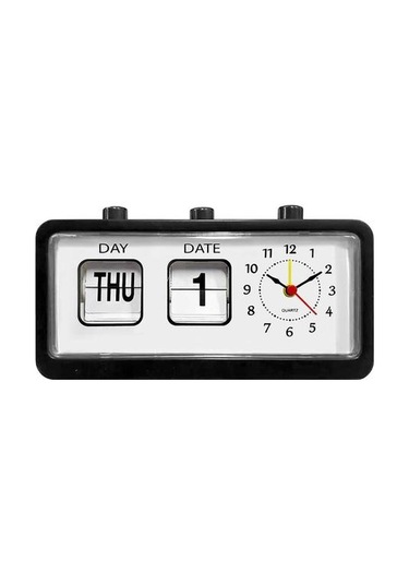 Çalar Saat, Retro - Siyah