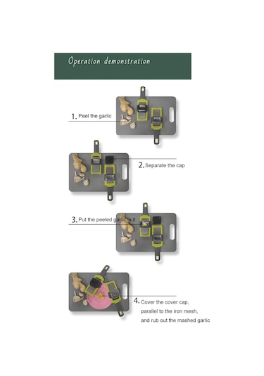 Sones 2 Adet Yaratıcı Sarımsak Sıkacağı Sarımsak Ezici Mutfak Aleti Ev Tipi Manuel Sebze Kesici