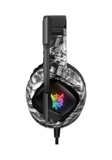 Onikuma K19 Kamuflaj Kablolu LED PS4 PC Gamer Kulaklık