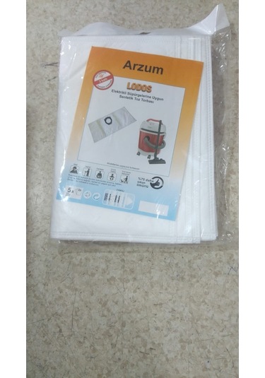 Arzum Lodos Süpürge Bez Toz Torbası 5 Adet (1)
