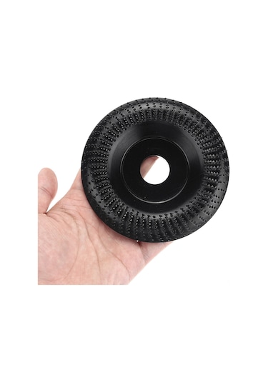 Xindoker 100mm Ahşap Zımpara Tekerleği, 16mm Delikli, 2'li Paket, Altın Renk, Taşlama Makinesi İçin