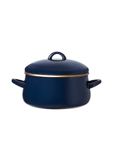 Madame Coco Montferry Tencere - Lacivert - 24 Cm 8684427228456 Lacivert