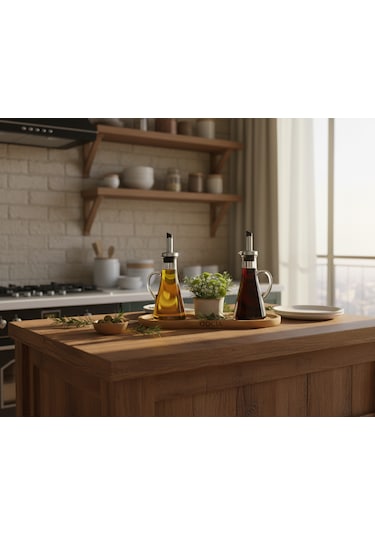 Bambu 2 Bölmeli Yağdanlık Altlığı, Saksılık Bambu