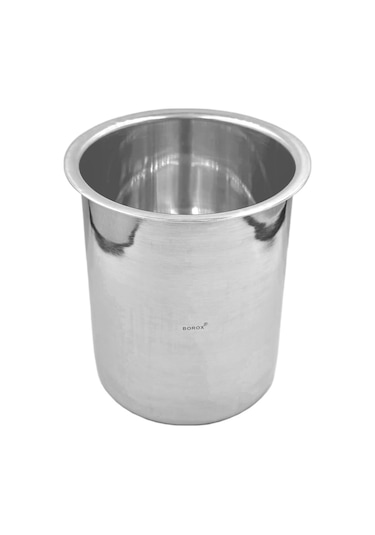 Borox Paslanmaz Çelik Beher 1000 ML Laboratuvar Ölçü Kabı