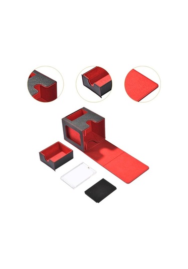 Pazly Ticaret Suntek Oyuncak Kutusu Kırmızı-siyah Kartı Destesi Pz 1 Bilgisayar