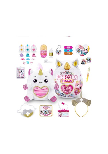 Rainbocorn Unicorn Dev Sürpriz Sarı Boynuz S4-9262