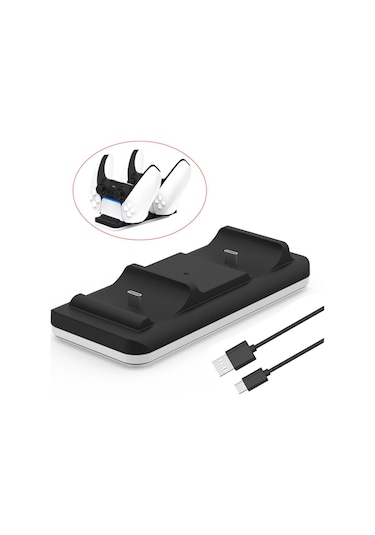 Yues PS5 Joystick Şarj Standı Dualsense Şarj İstasyonu
