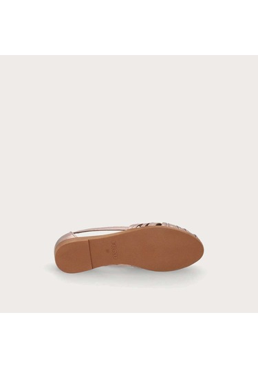 Bronzo Sneaker Kadın 03v4 Frau Lamınato Bronz