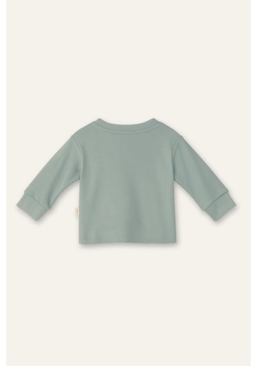 Mininio Unisex Bebek Organik İkili Takım - Mint Mint