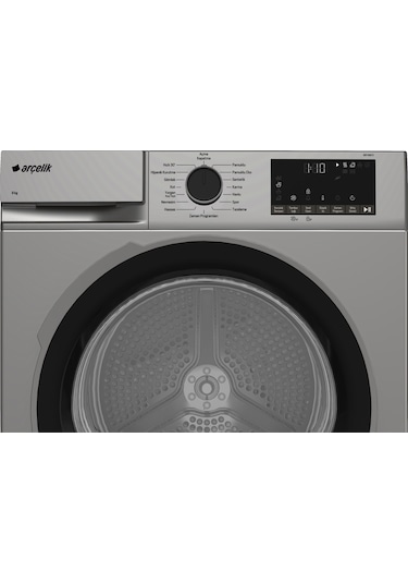 Arçelik 901 KMX S 9 KG Isı Pompalı Kurutma Makinesi
