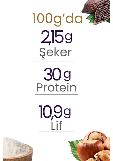 Balanu Proteinli Kakaolu Fındık Ezmesi 280gr X3 Adet