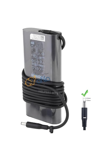 Dell 19.5v 6.67a 135w 4.5 3.0mm Adaptör 6.7a, 6.9a, 7.1a,  130w Uyumlu