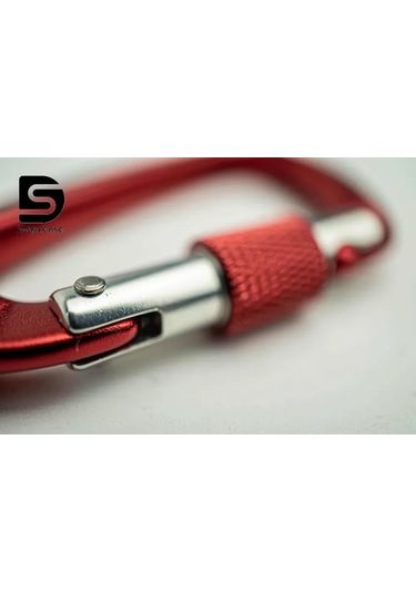 Suofeng Döner Halkalı 7075 Hafif Alüminyum Karabina - 400 Kg Taşıma Kapasiteli