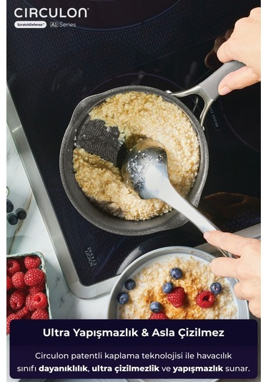 Circulon 16 Cm Kapaklı Sos Tenceresi