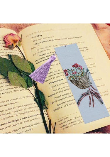 Teltree El Yapımı 5d Pırlanta Boyama Kitabı Ayracı - Renkli Deri Ve Püsküllü Sanat Seti, Hediye İçin İdeal Diğer