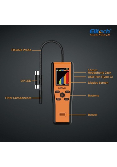 Elitech Infrımate D Gaz Kaçak Arama Dedektörü