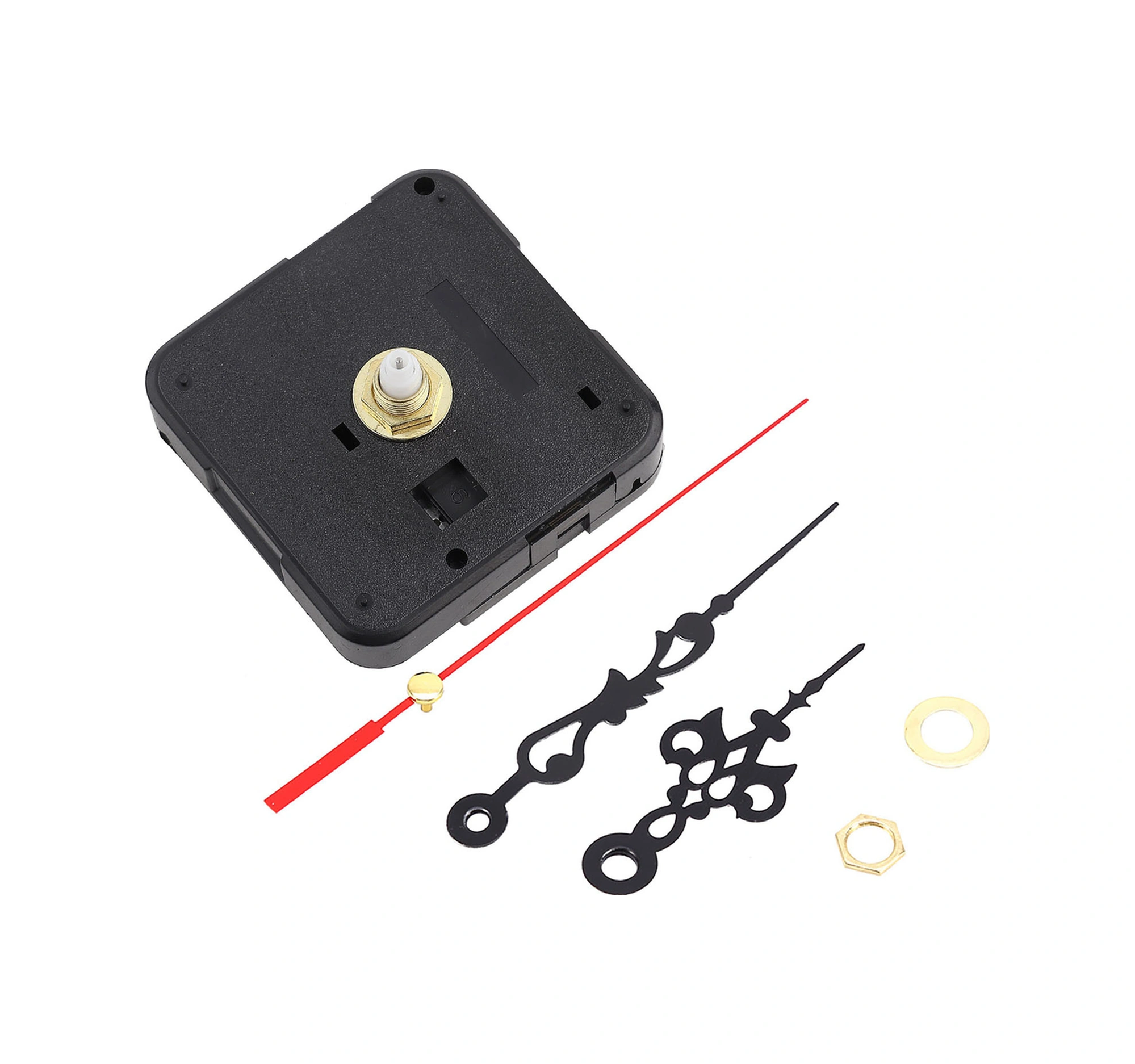 Hangfox Yüksek Kaliteli Saat Hareketi - Tamir Ve Değiştirme İçin Kolay Kurulum, 1.5v Aa Pil İle Çalışır 55x55x16mm